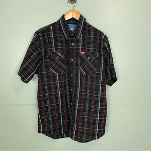 Dixxon The Inn Short Sleeve Bamboo Blend Short Plaid‎ Large